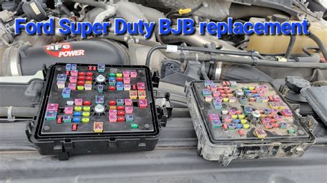 07 f150 4.6l battery junction box|ford bjb battery junction box.